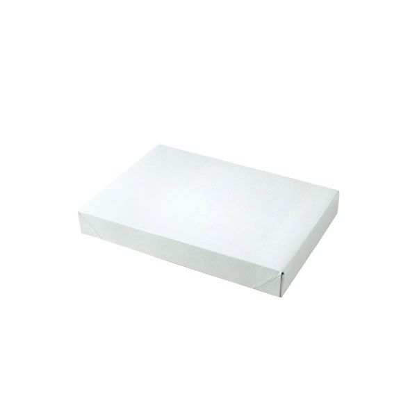 Gloss White Frost - Apparel Box - 10 x 7 x 1-1/4"