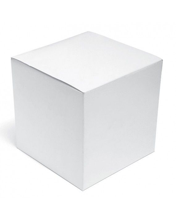 Gloss White - 1 Piece Top Tuck Gift Box - 7 x 7 x 7"