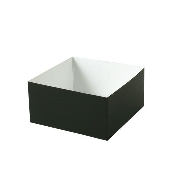 Gloss White - 2 Piece Pop Up Gift Box - 10-1/2 x 10-1/2 x 2-1/2" (2 Piece Pop Up Style)