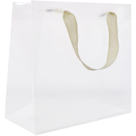 Frosted Clear - Gift Bag - 12-1/2 x 5 x 10"