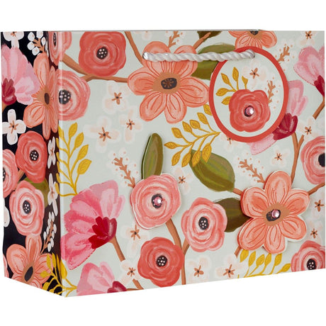 Gypsy Floral - Gift Bag - 10 x 4 x 8"
