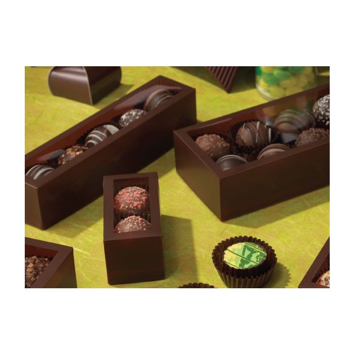 Brown Frosted Window Boxes