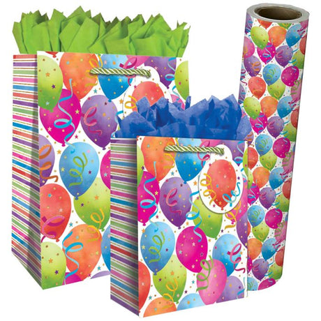 Balloon White Gift Bags & Wrapping Paper