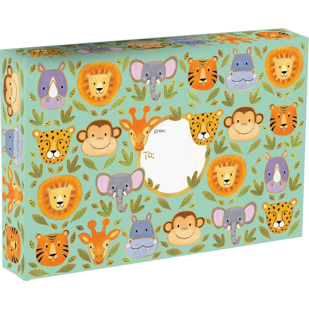 Jungle Animals - Theme Mailing Box - 18 x 3 x 12"