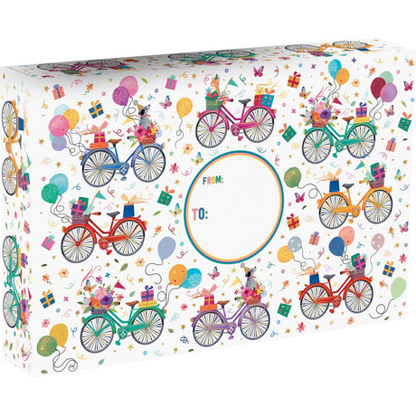 Birthday Bicycles - Theme Mailing Box - 18 x 3 x 12"