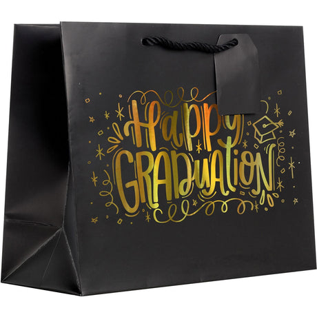 Happy Graduation - Gift Bag - 12-1/2 x 5 x 10"