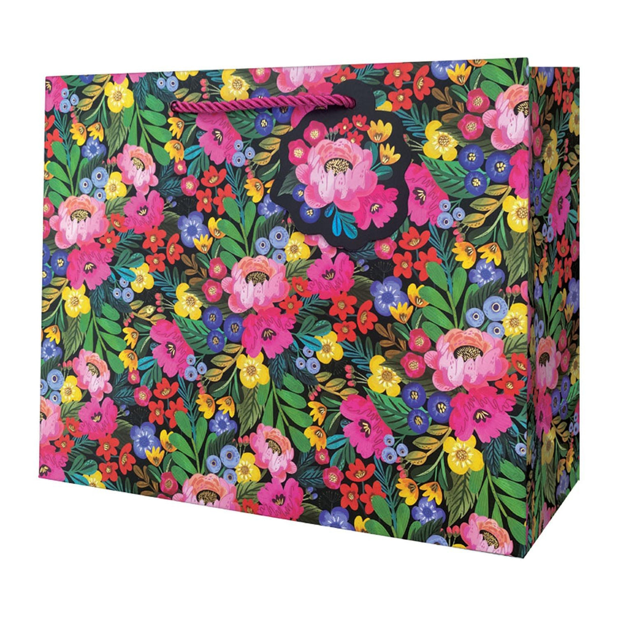 Floral Burst - Gift Bag - 12-1/2 x 5 x 10"