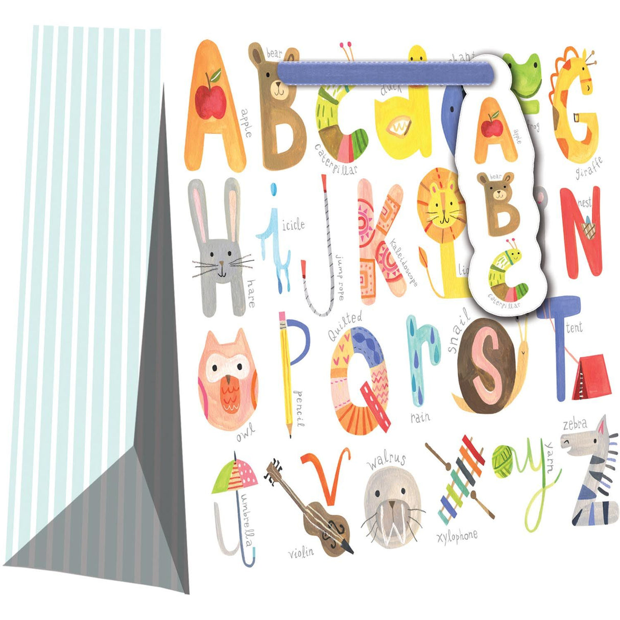 ABC's - Gift Bag - 12-1/2 x 5 x 10"