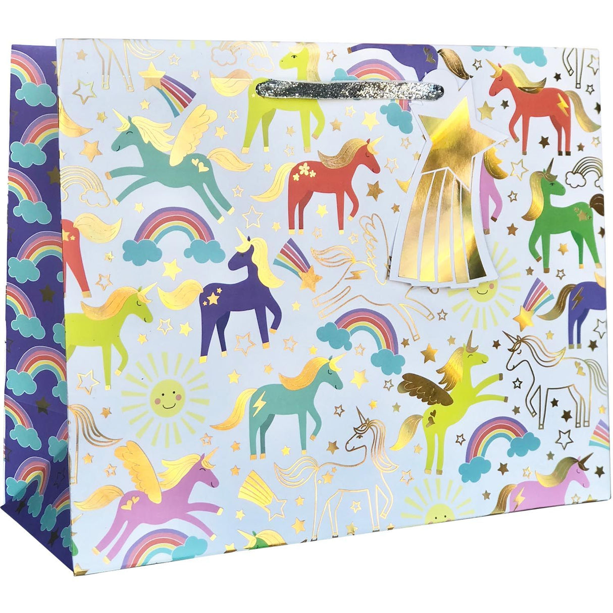 Unicorn - Gift Bag - 12-1/2 x 5 x 10"