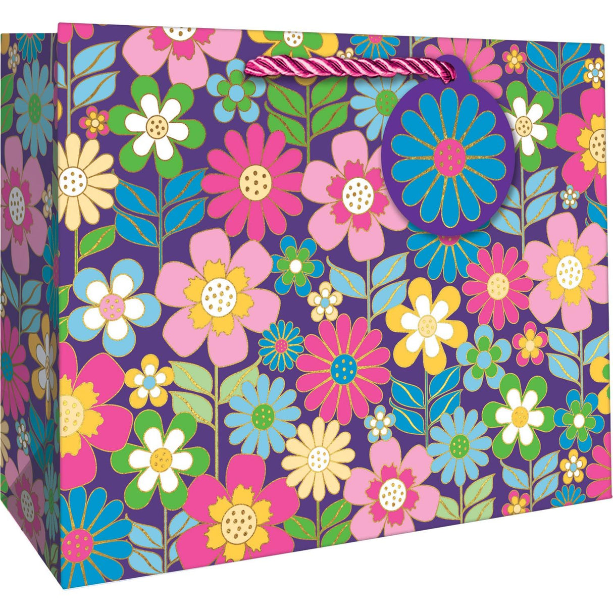 Dazzling Daisies - Gift Bag - 12-1/2 x 5 x 10"