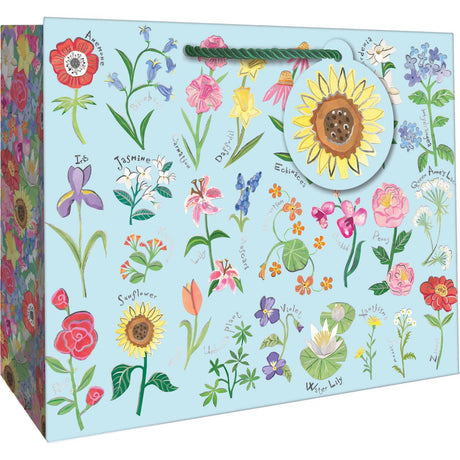 Garden Botanicals - Gift Bag - 12-1/2 x 5 x 10"