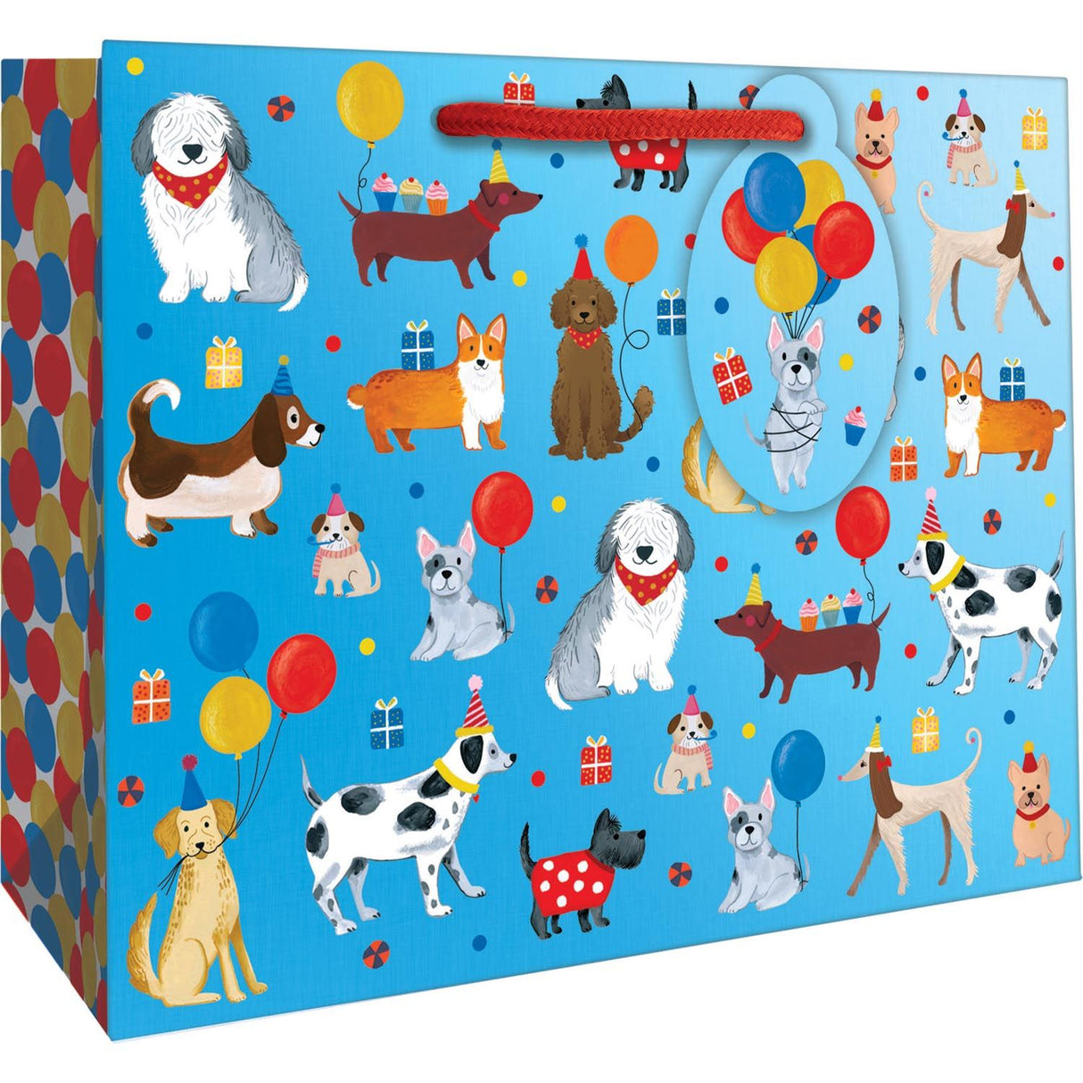 Party Dogs - Gift Bag - 12-1/2 x 5 x 10"