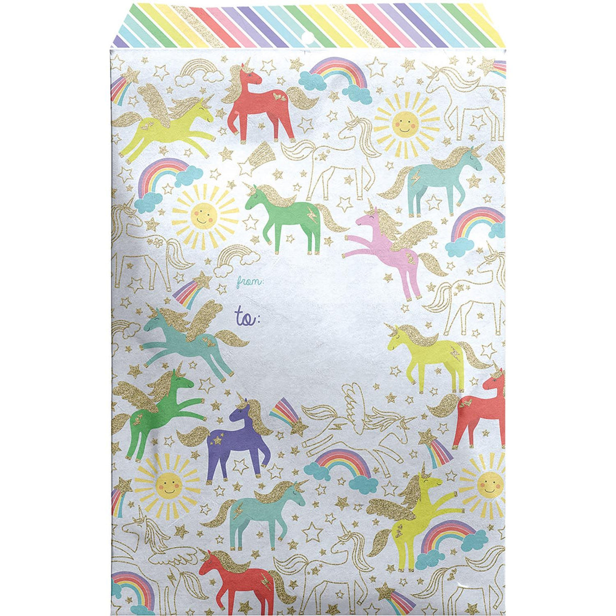 Unicorn - Theme Mailing Envelope - 11 x 1/2 x 15-1/2"