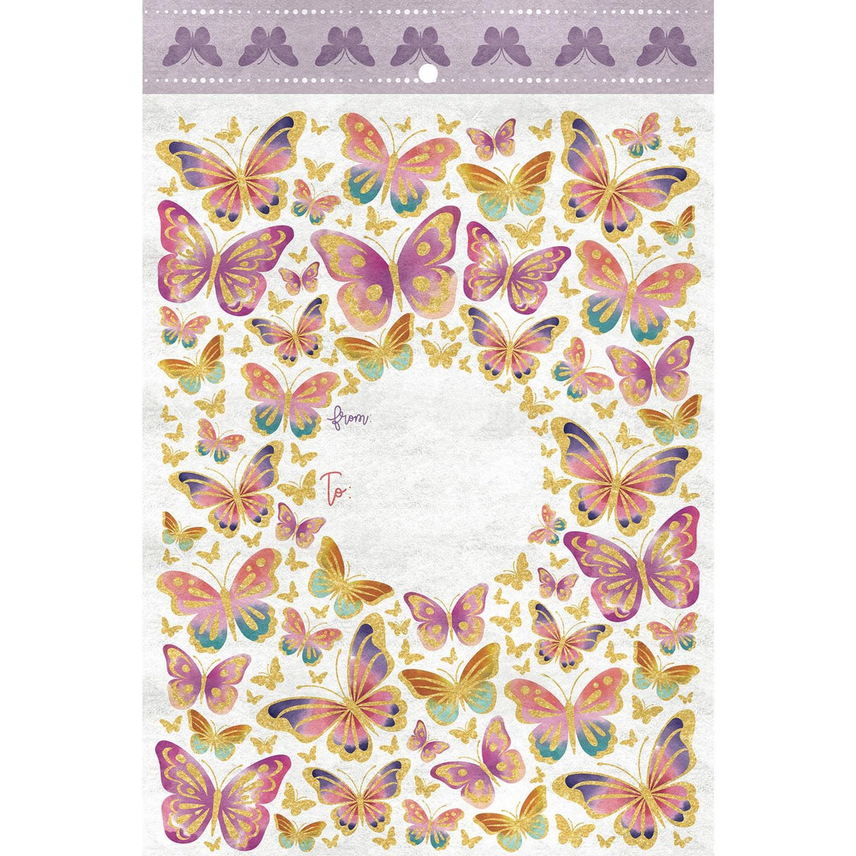 Beautiful Butterflies - Theme Mailing Envelope - 11 x 1/2 x 15-1/2"