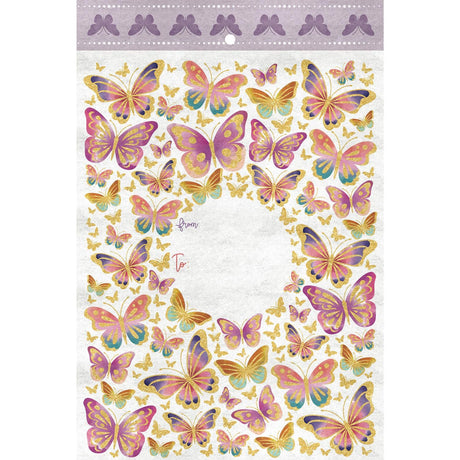 Beautiful Butterflies - Theme Mailing Envelope - 11 x 1/2 x 15-1/2"