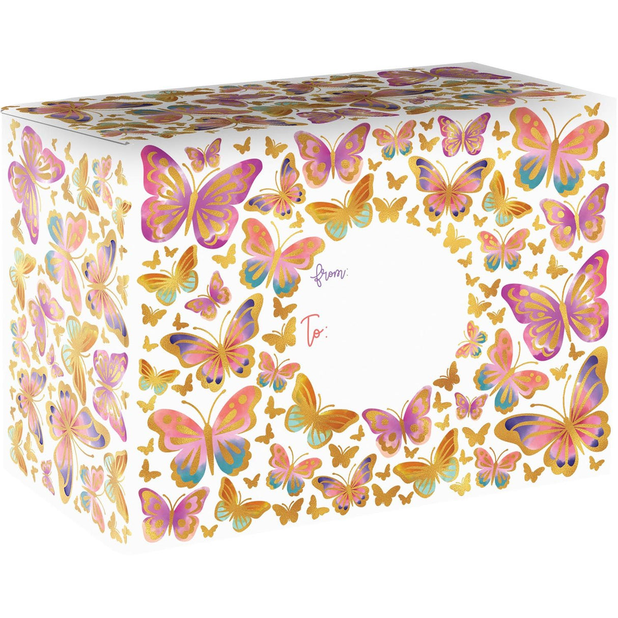 Beautiful Butterflies - Theme Mailing Box - 12 x 6 x 9"