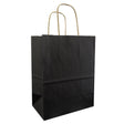 Black - Gift Bag - 8 x 4-3/4 x 10-1/2"