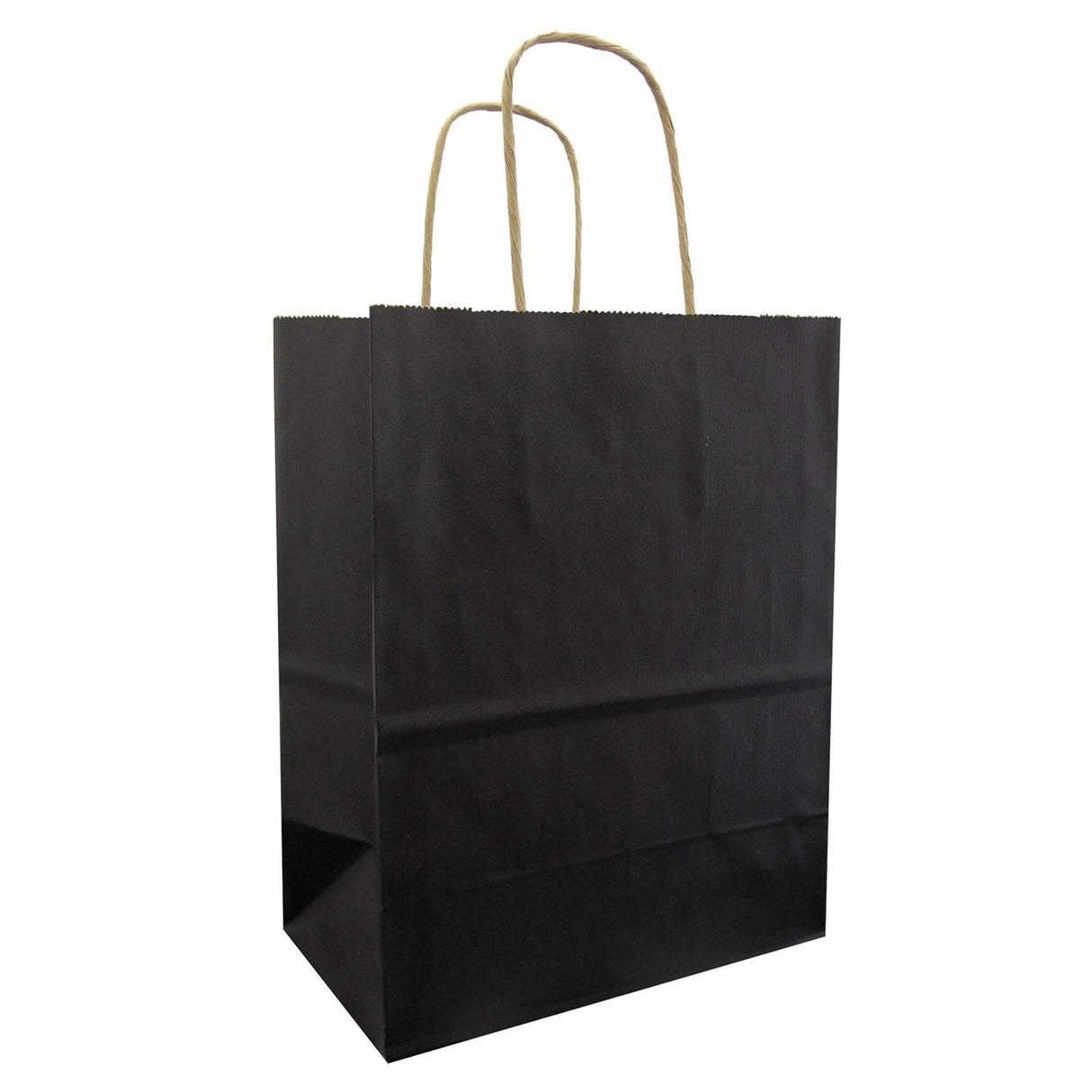 Black - Gift Bag - 8 x 4-3/4 x 10-1/2"