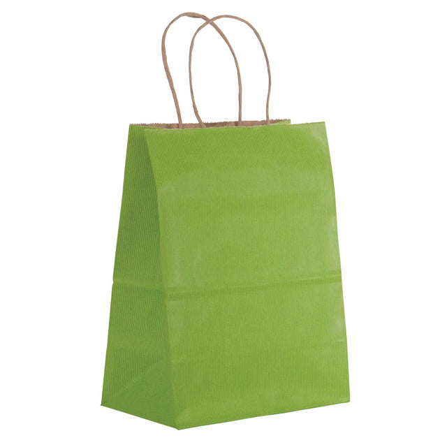 Lime - Gift Bag - 8 x 4-3/4 x 10-1/2"