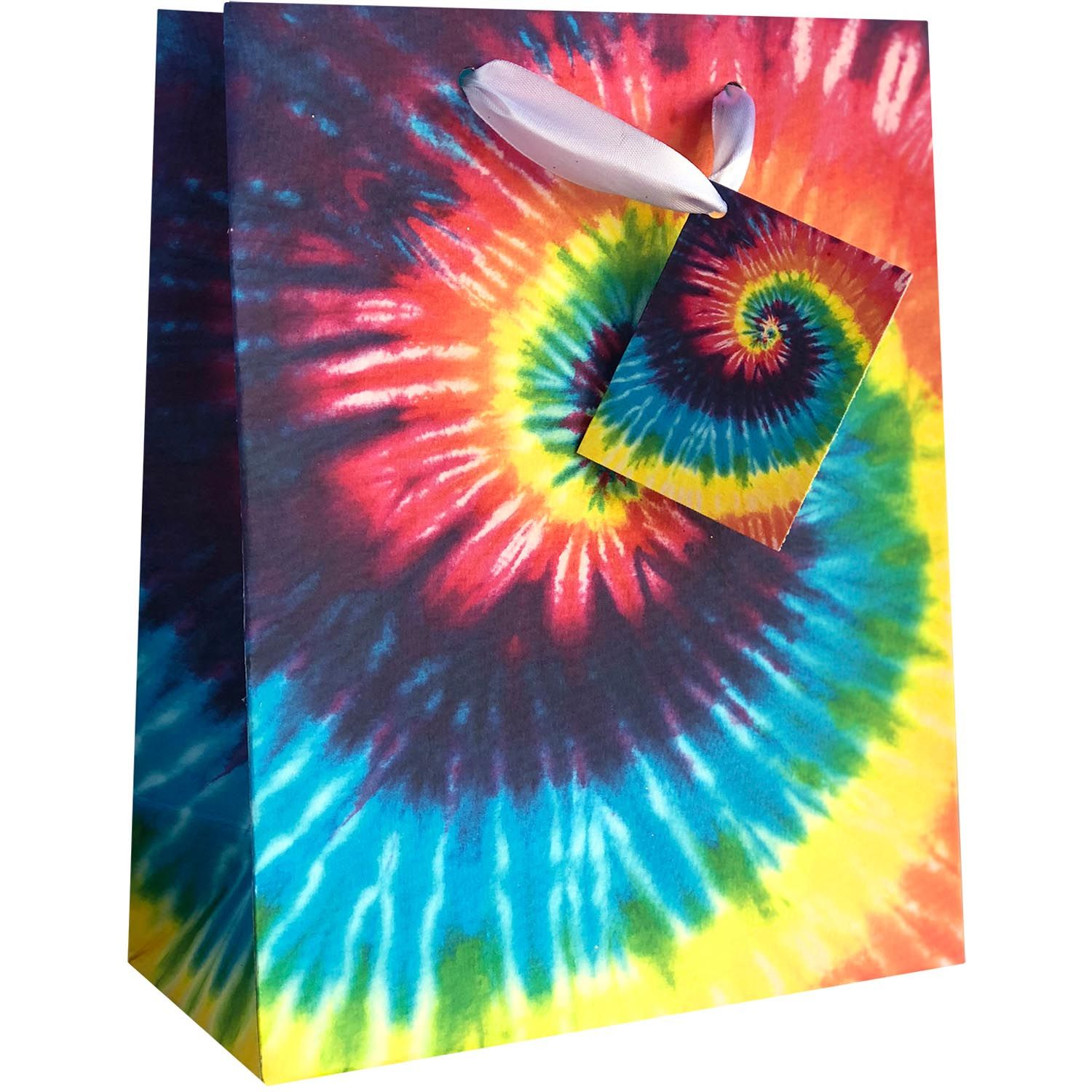 Tie-Dye - Gift Bag - 8 x 4 x 10"