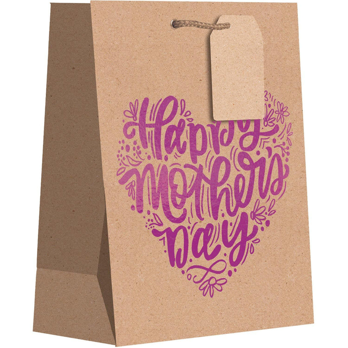 Happy Mother's Day - Gift Bag - 8 x 4 x 10"