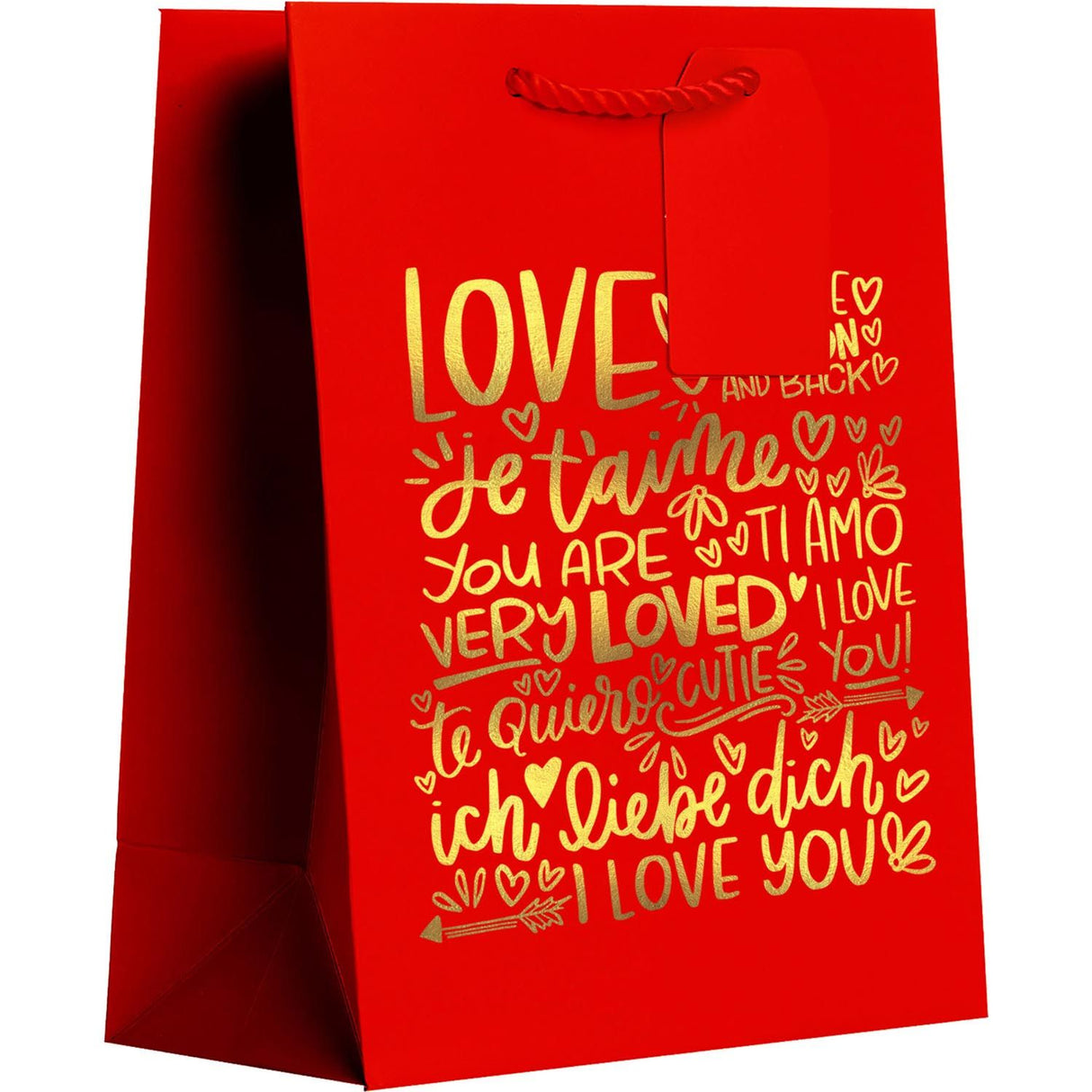 Very Loved - Gift Bag - 8 x 4 x 10"