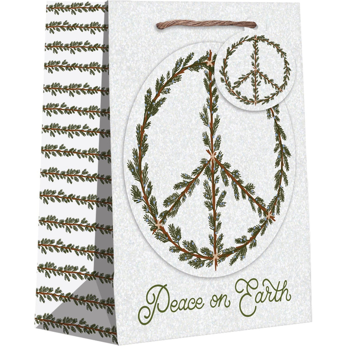 Peace - Gift Bag - 8 x 4 x 10"