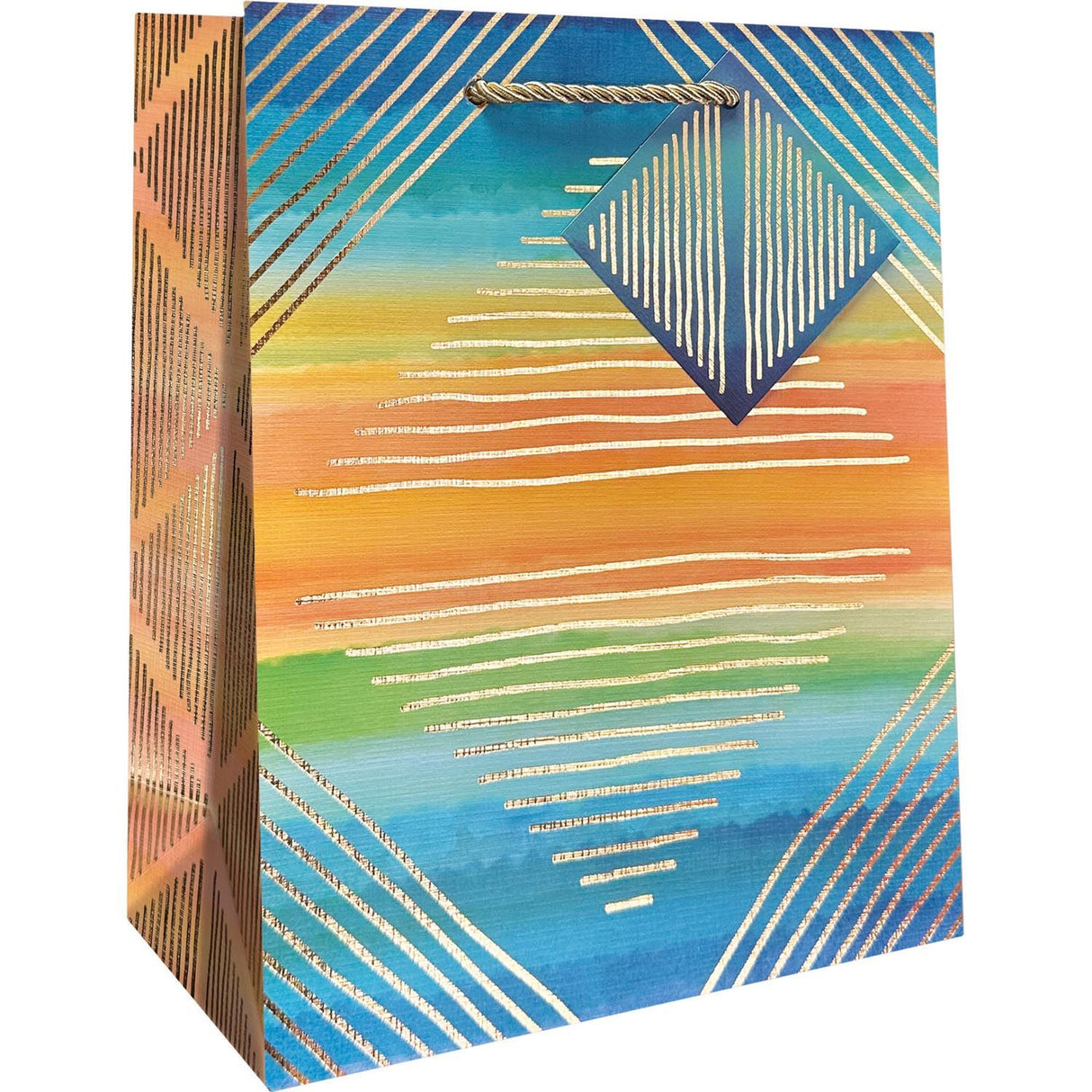 Modern Ombre - Gift Bag - 8 x 4 x 10"