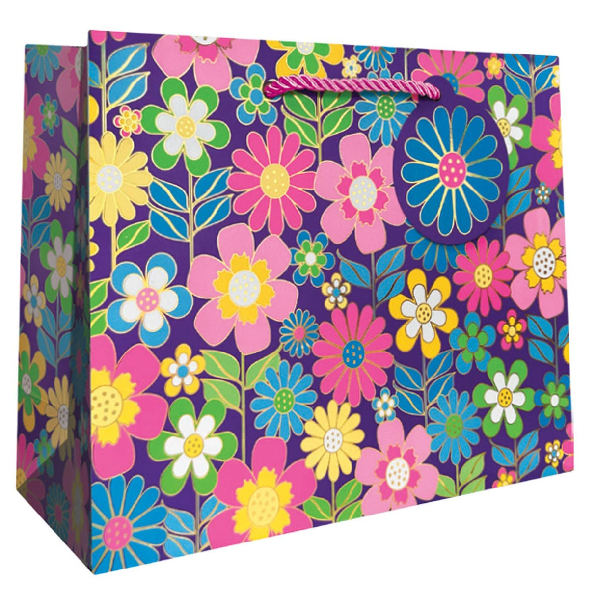 Dazzling Daisies - Gift Bag - 10 x 4 x 8"