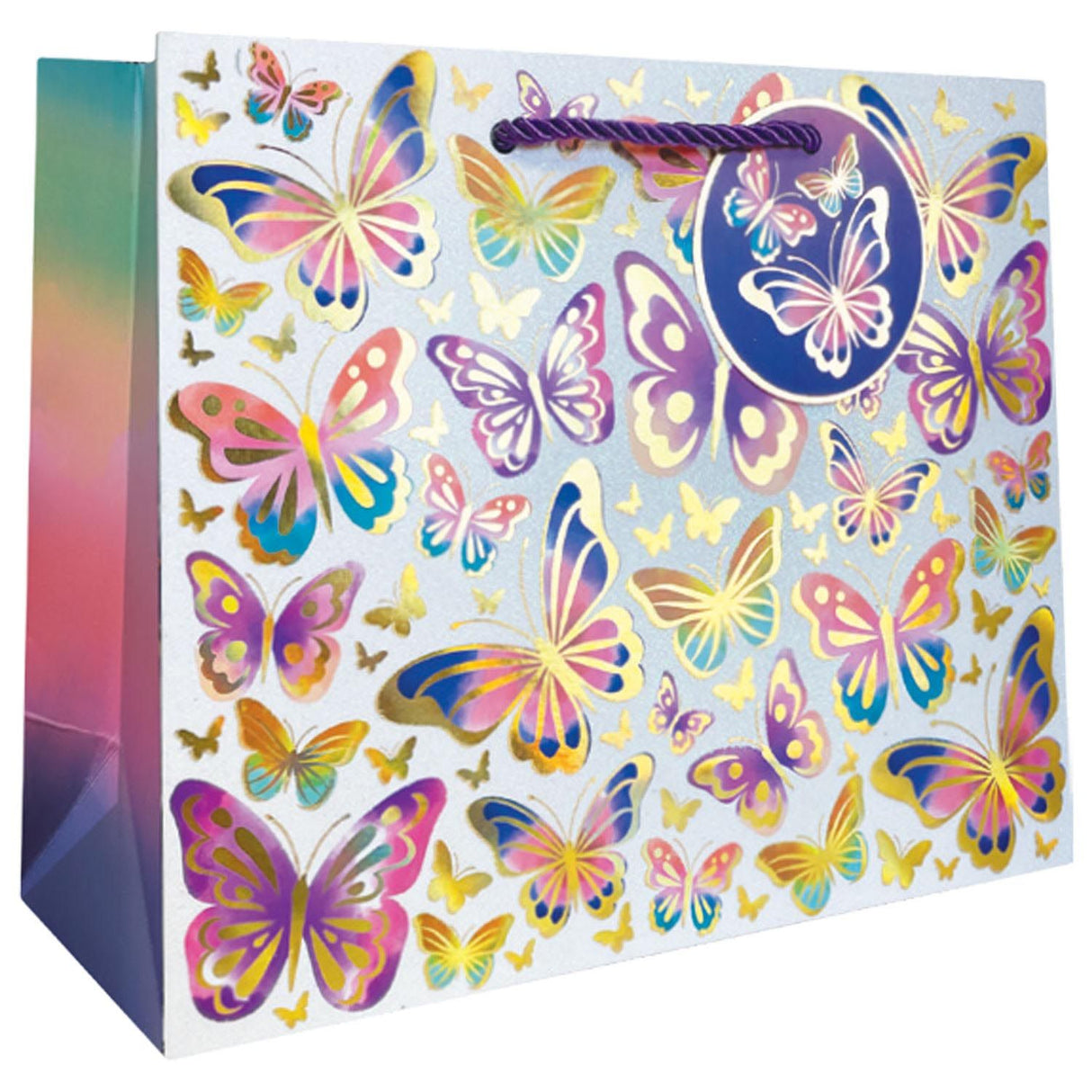 Beautiful Butterflies - Gift Bag - 10 x 4 x 8"