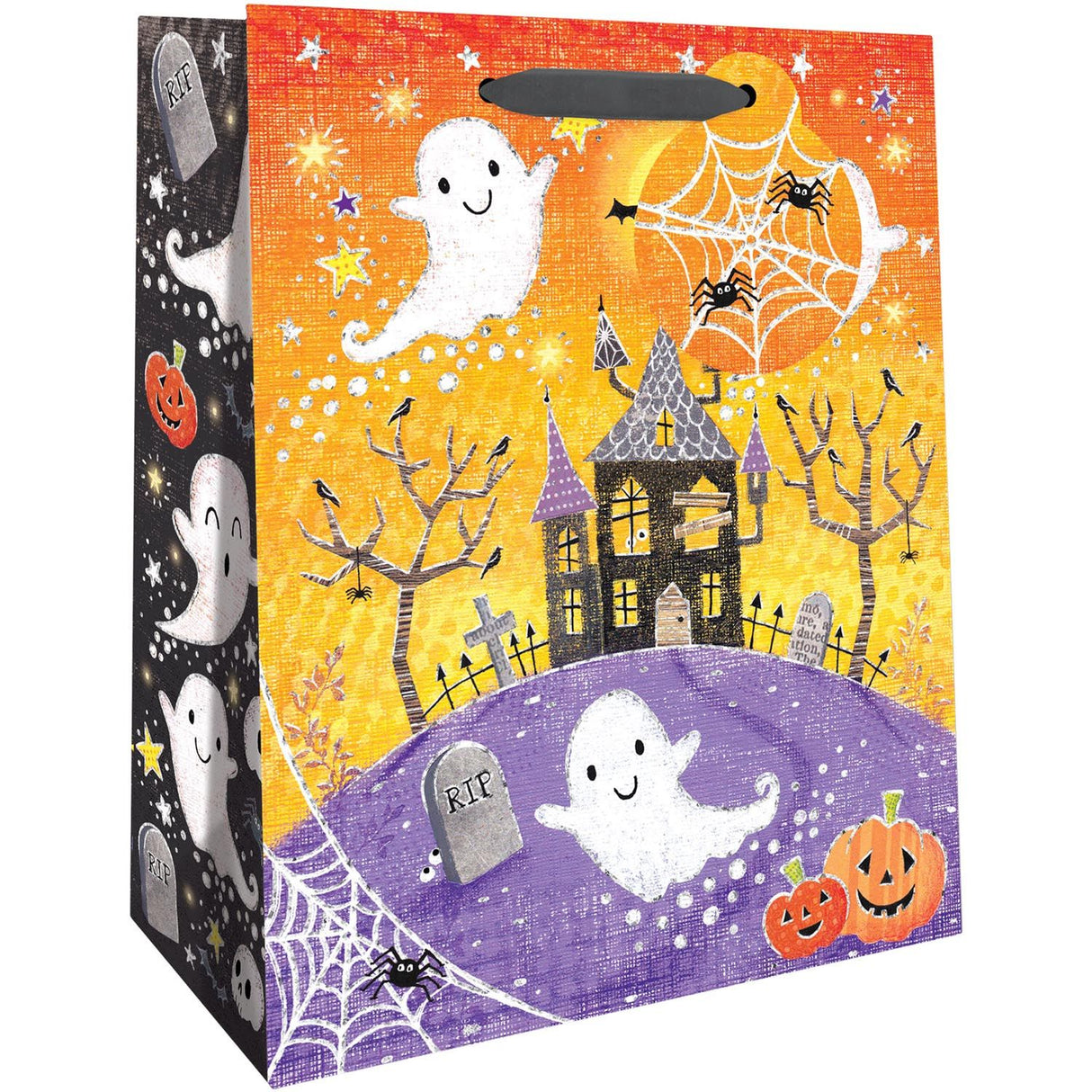 Halloween Ghosts - Gift Bag - 8 x 4 x 10"