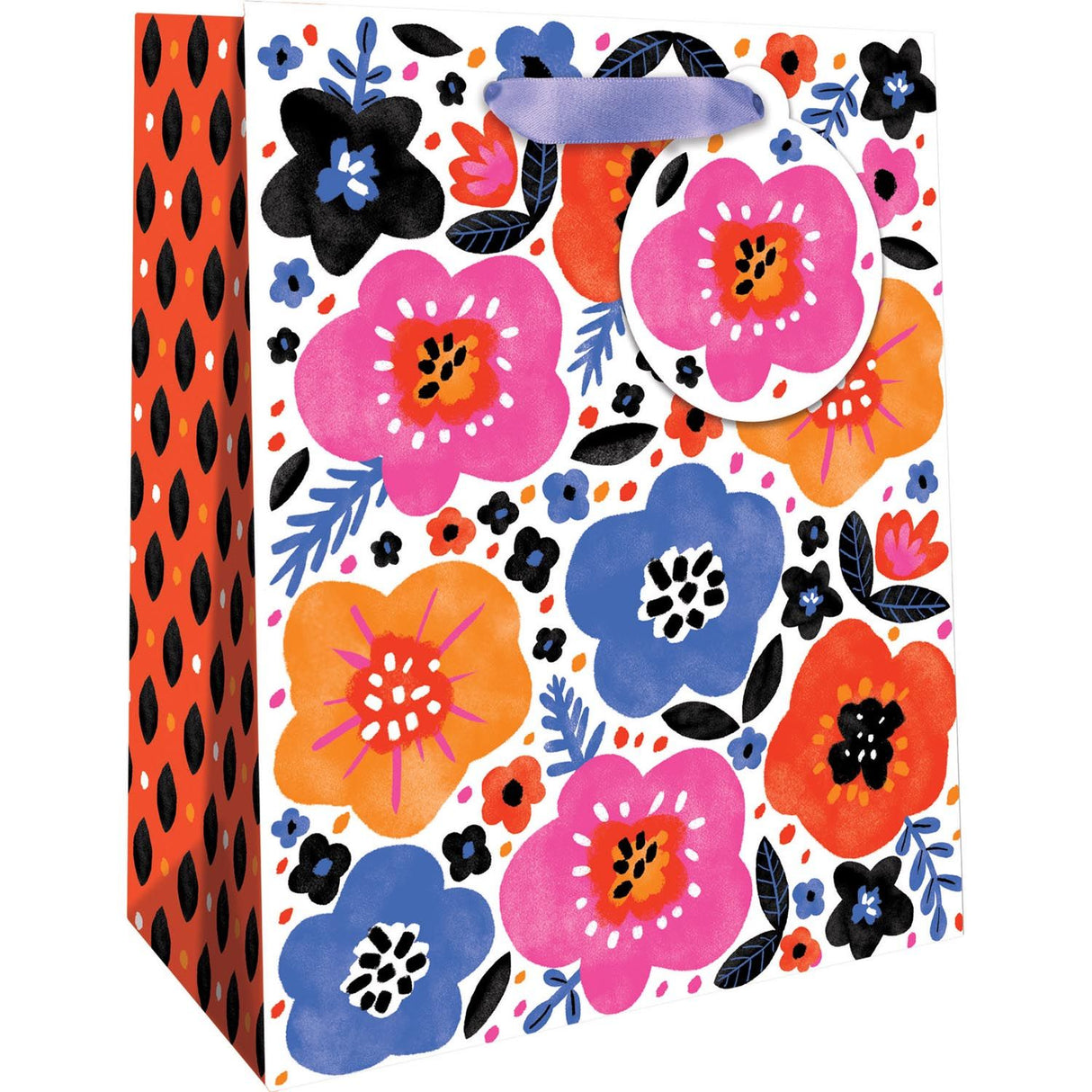 Modern Floral - Gift Bag - 8 x 4 x 10"