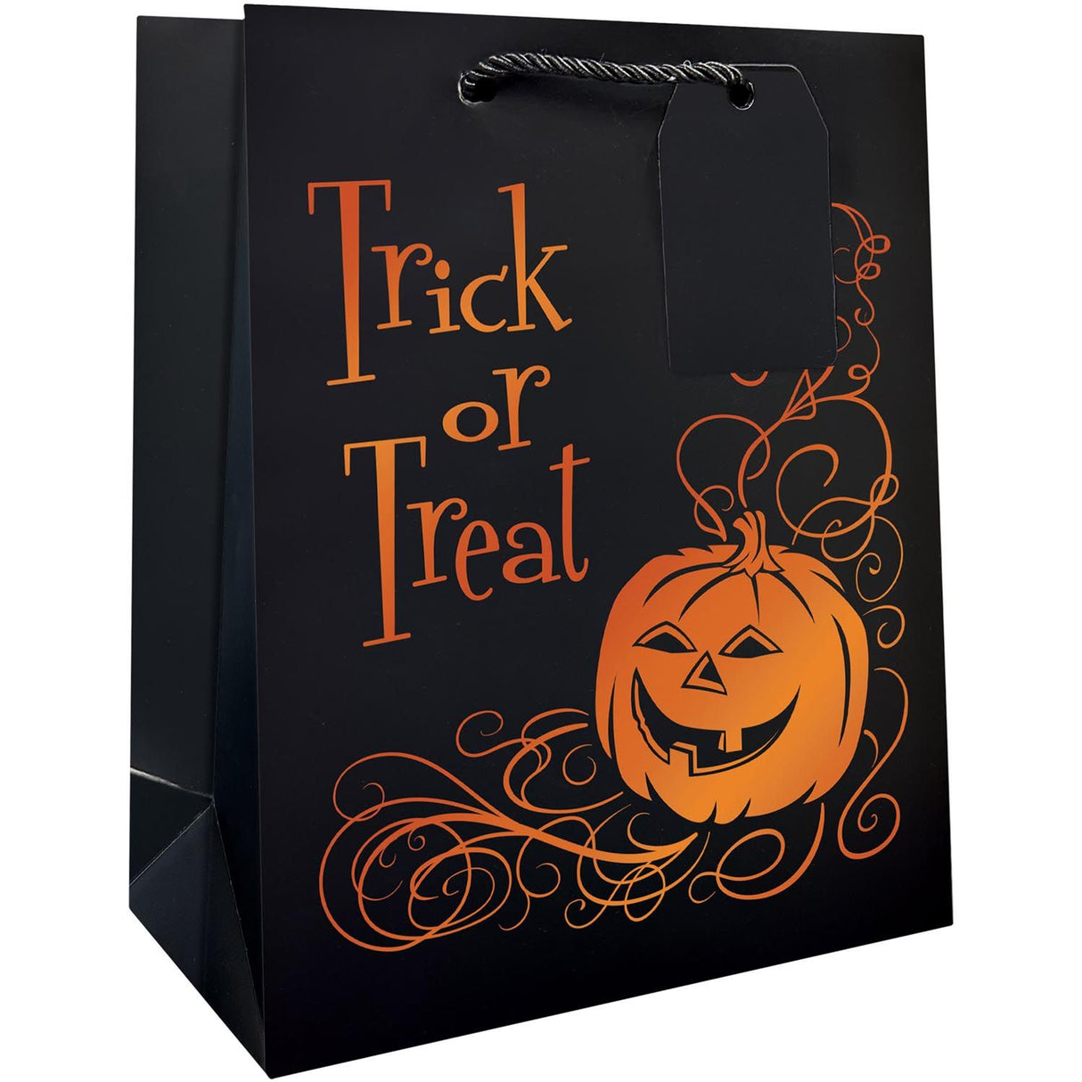 Pumpkin - Gift Bag - 8 x 4 x 10"