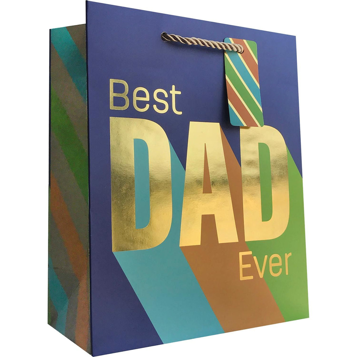 Best Dad Ever - Gift Bag - 8 x 4 x 10"