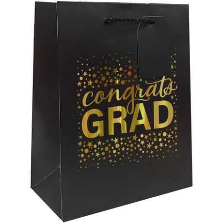 Congrats Grad - Gift Bag - 8 x 4 x 10"