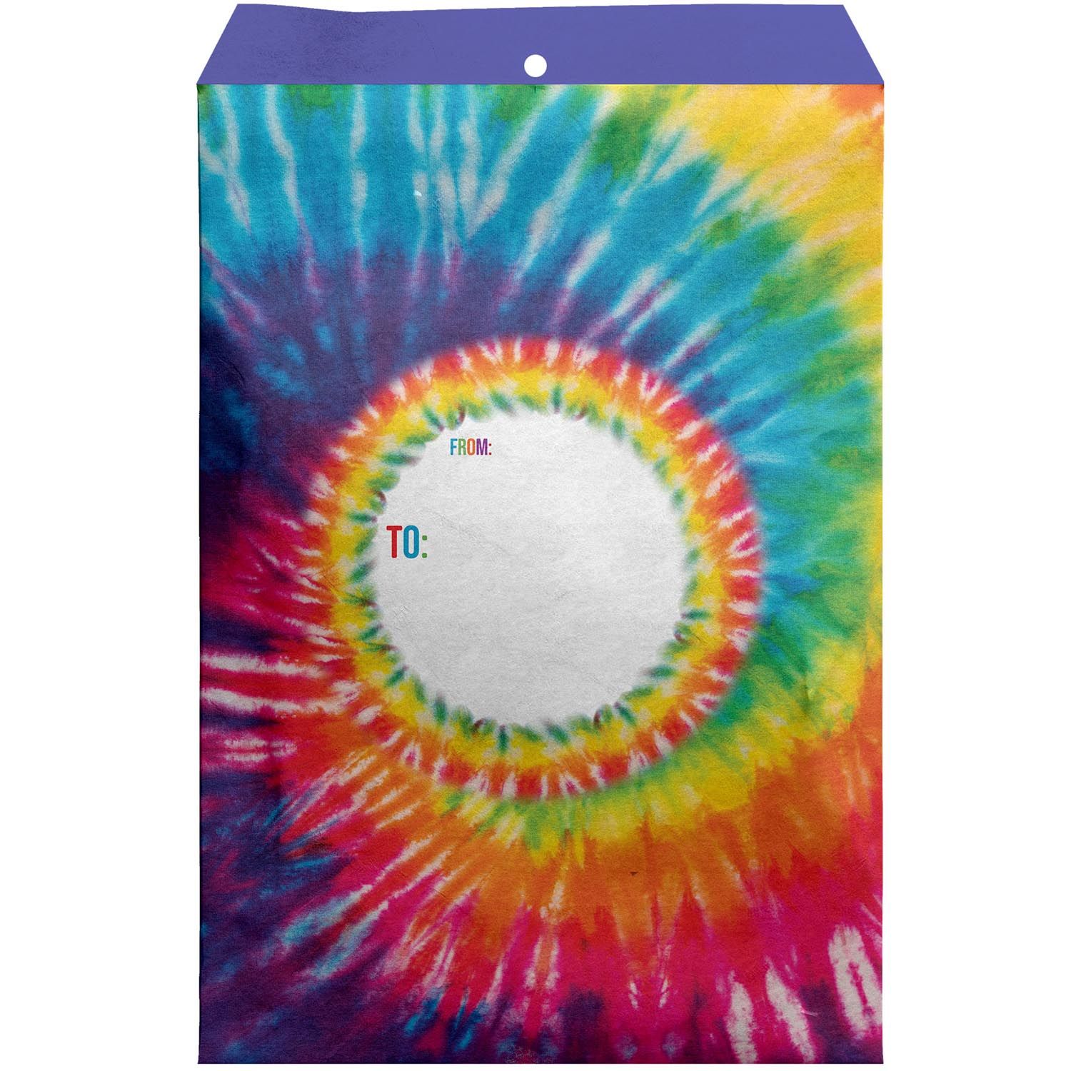 Tie-Dye - Theme Mailing Envelope - 9 x 1/2 x 12"