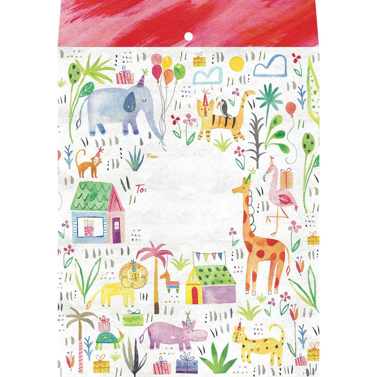 Party Time - Theme Mailing Envelope - 9 x 1/2 x 12"