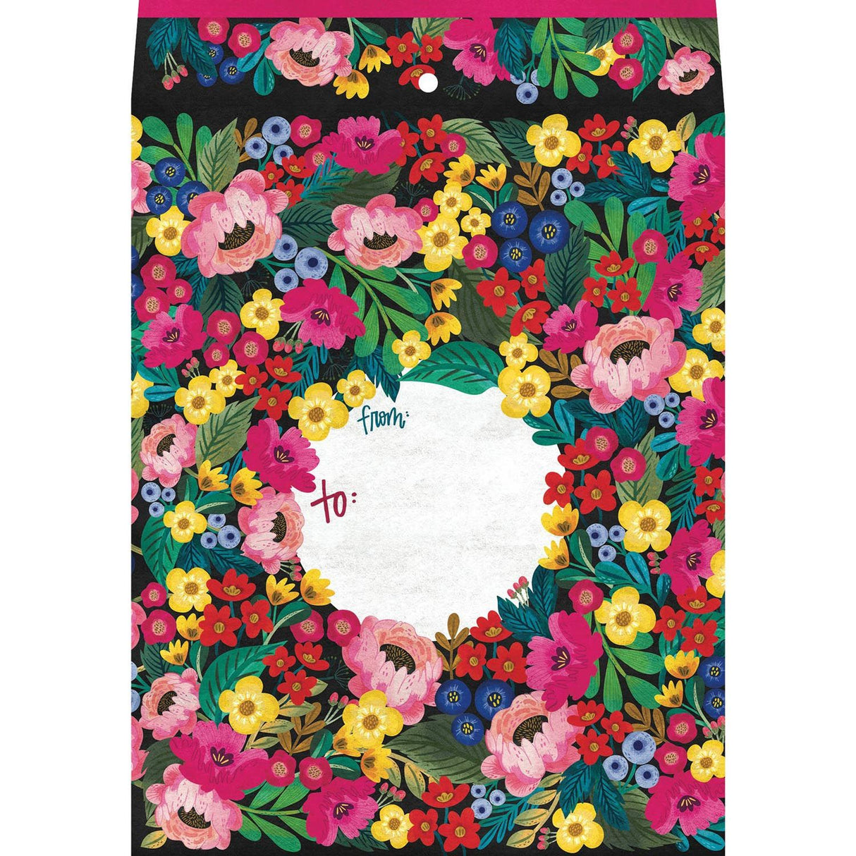 Floral Burst - Theme Mailing Envelope - 9 x 1/2 x 12"