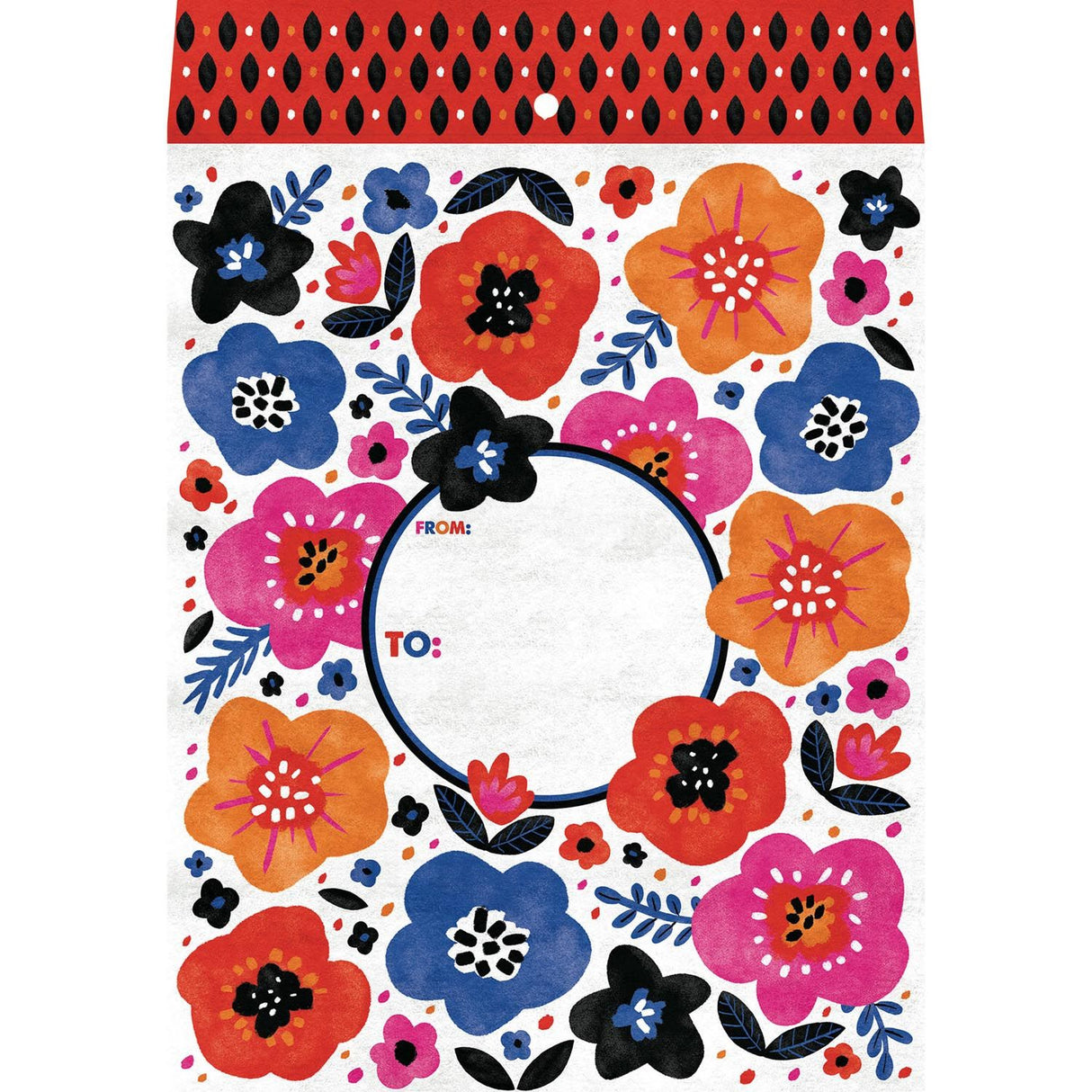 Modern Floral - Theme Mailing Envelope - 9 x 1/2 x 12"