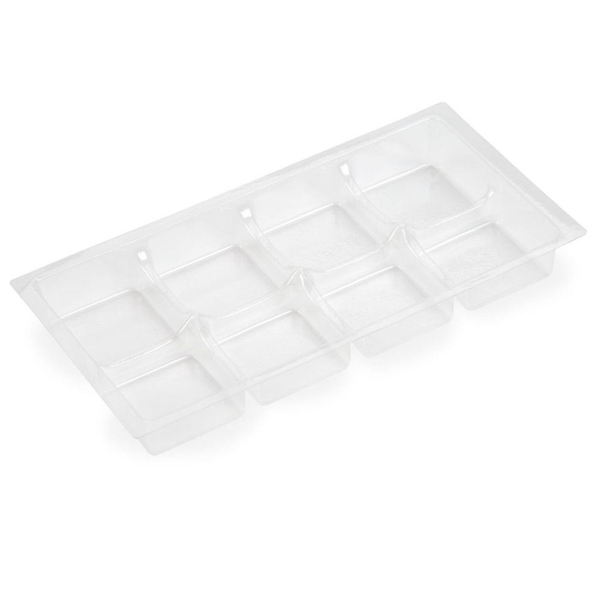Clear - Candy Tray - (8 Pc.) 6 x 3 x 3/4"