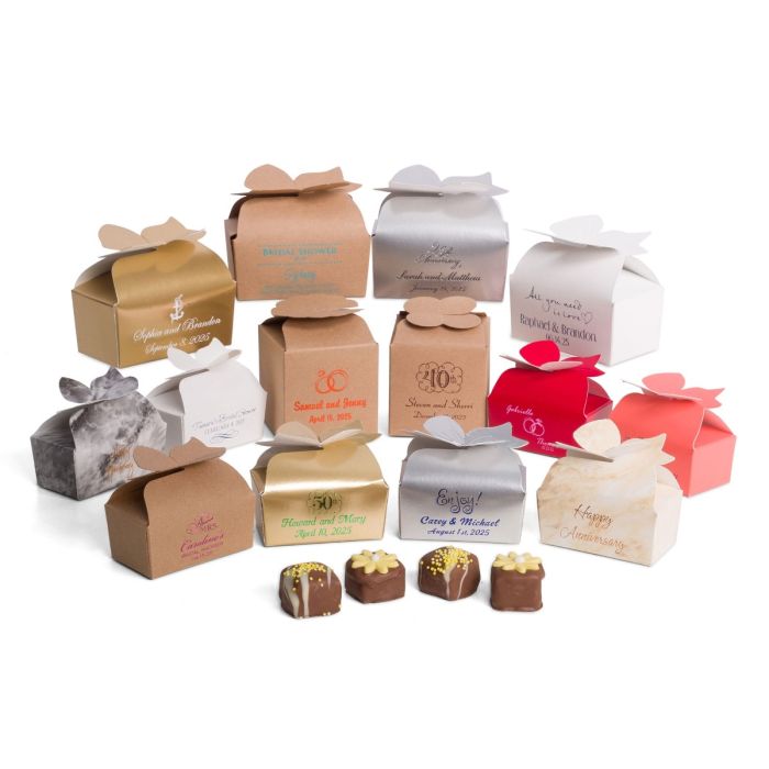 Bow Top Favor Boxes