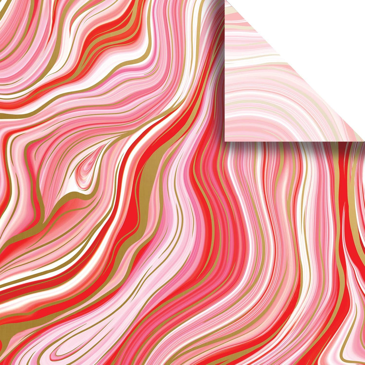 Marbleized Red - Gift Tissue - 20 x 30"