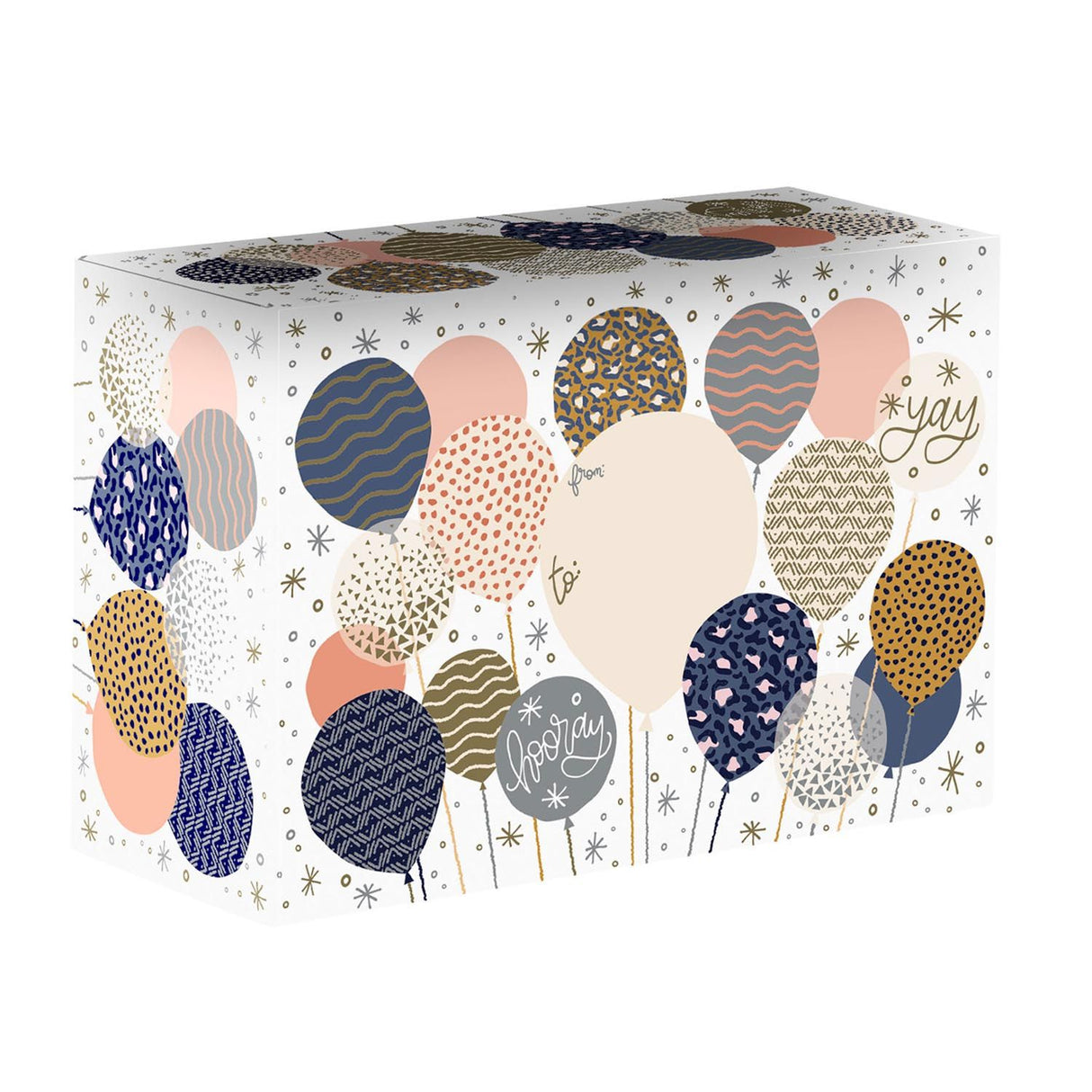 Party Balloons - Theme Mailing Box - 9-1/2 x 4 x 6-1/2"