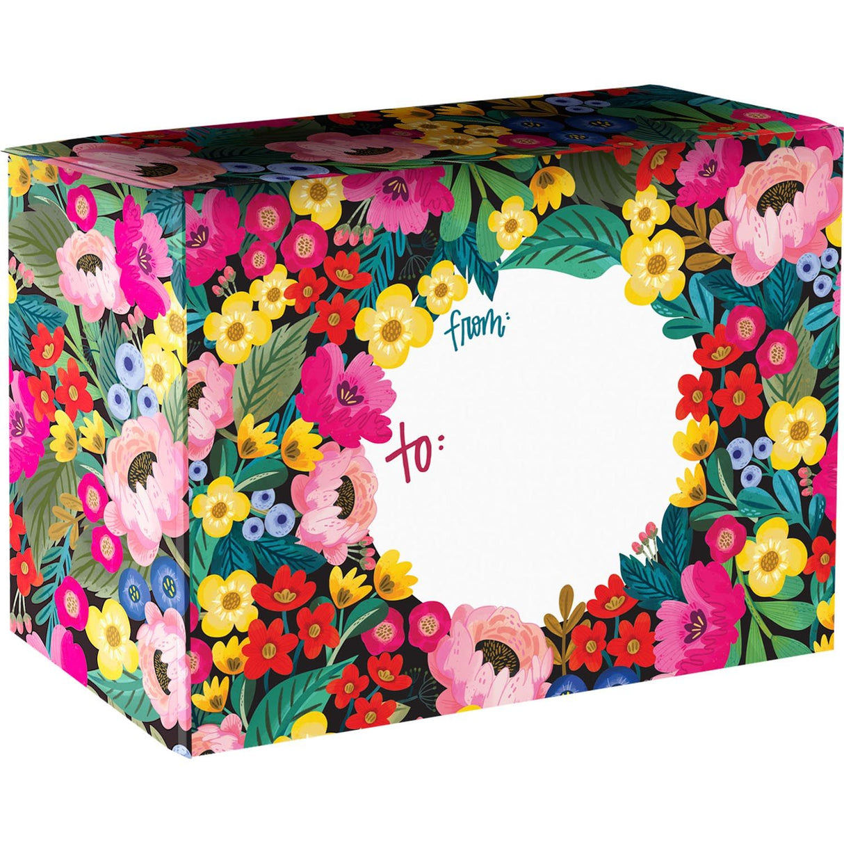 Floral Burst - Theme Mailing Box - 9-1/2 x 4 x 6-1/2"