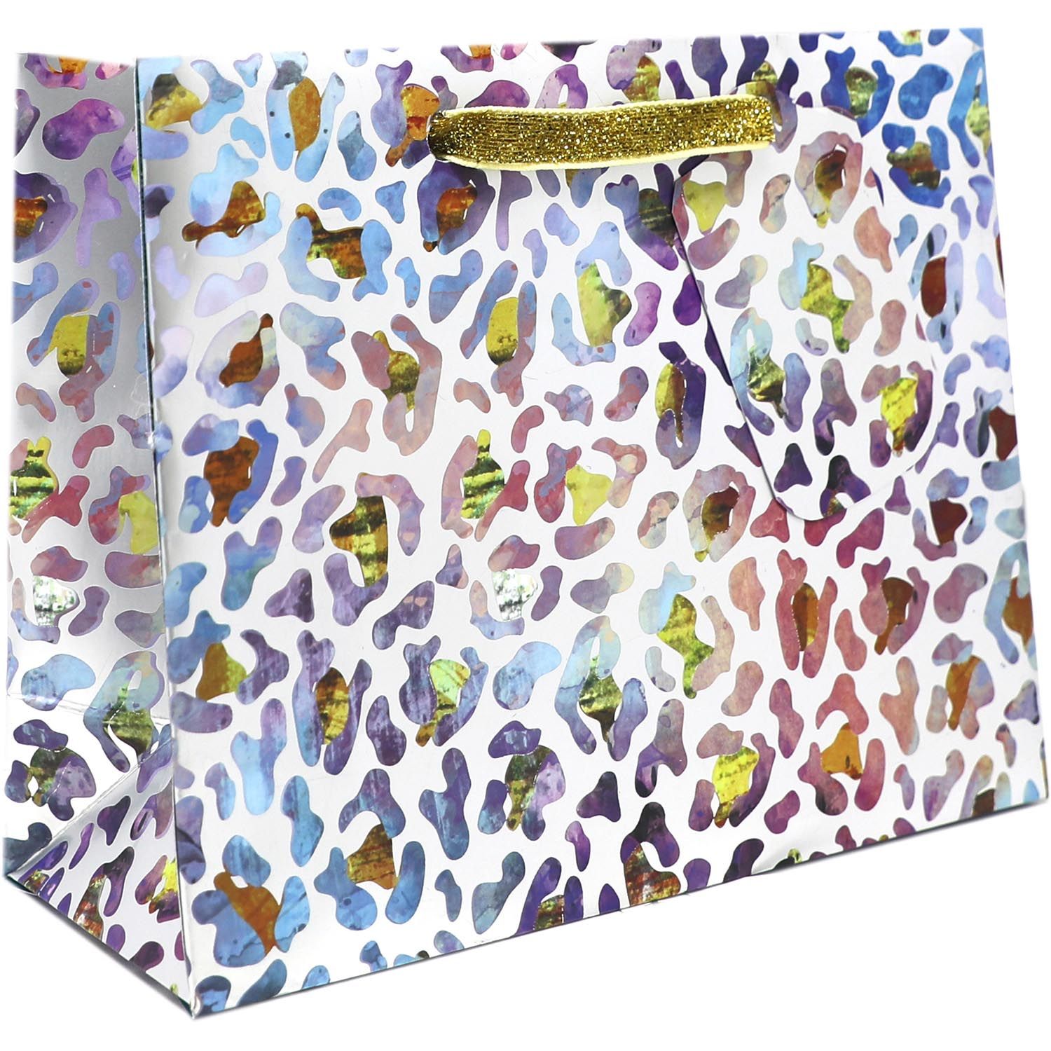 Fancy Leopard Print - Gift Bag - 7-1/2 x 3 x 6"
