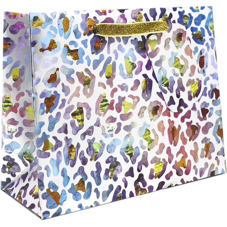 Fancy Leopard Print - Gift Bag - 7-1/2 x 3 x 6"