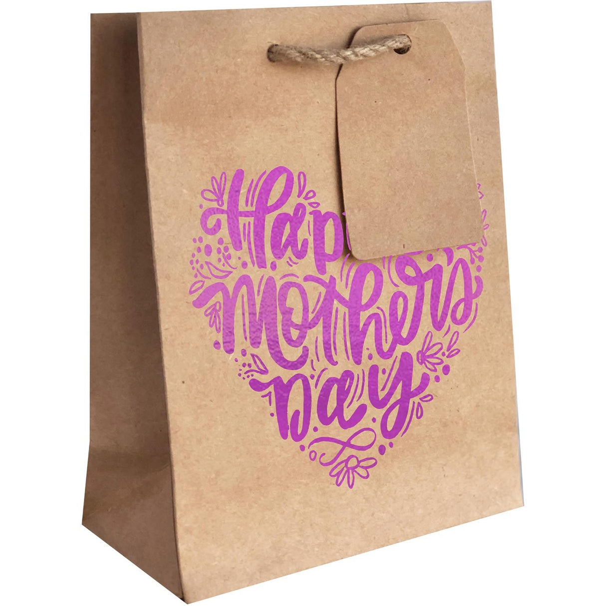 Happy Mother's Day - Gift Bag - 6 x 3 x 7-1/2"