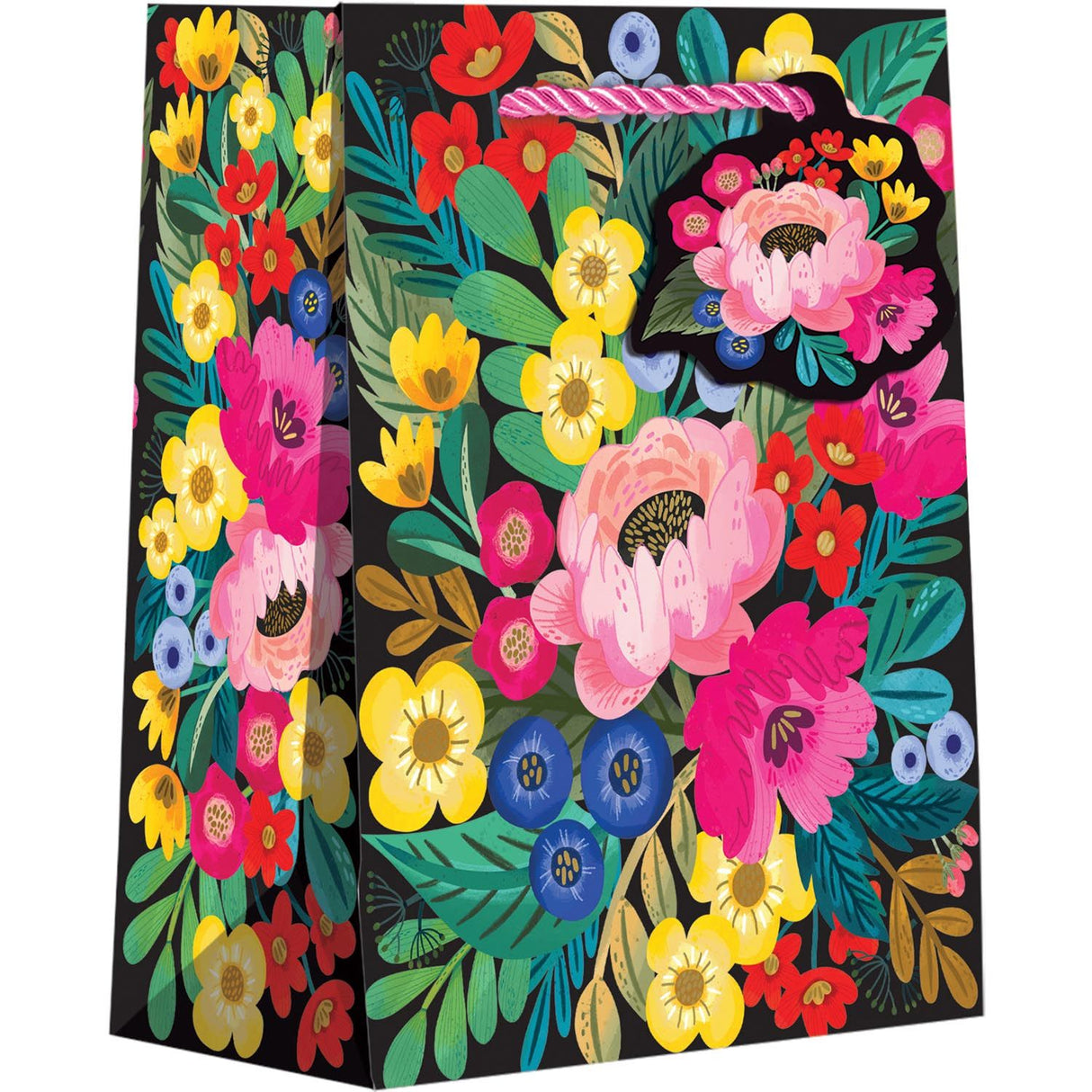 Floral Burst - Gift Bag - 6 x 3 x 7-1/2"