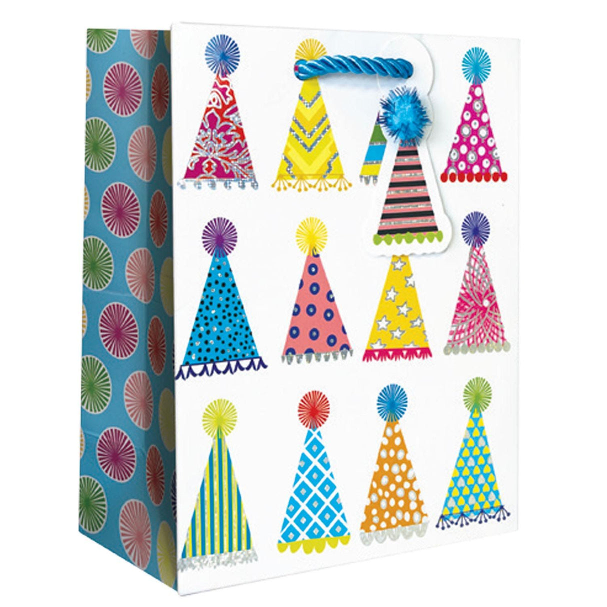 Party Hats - Gift Bag - 6 x 3 x 7-1/2"