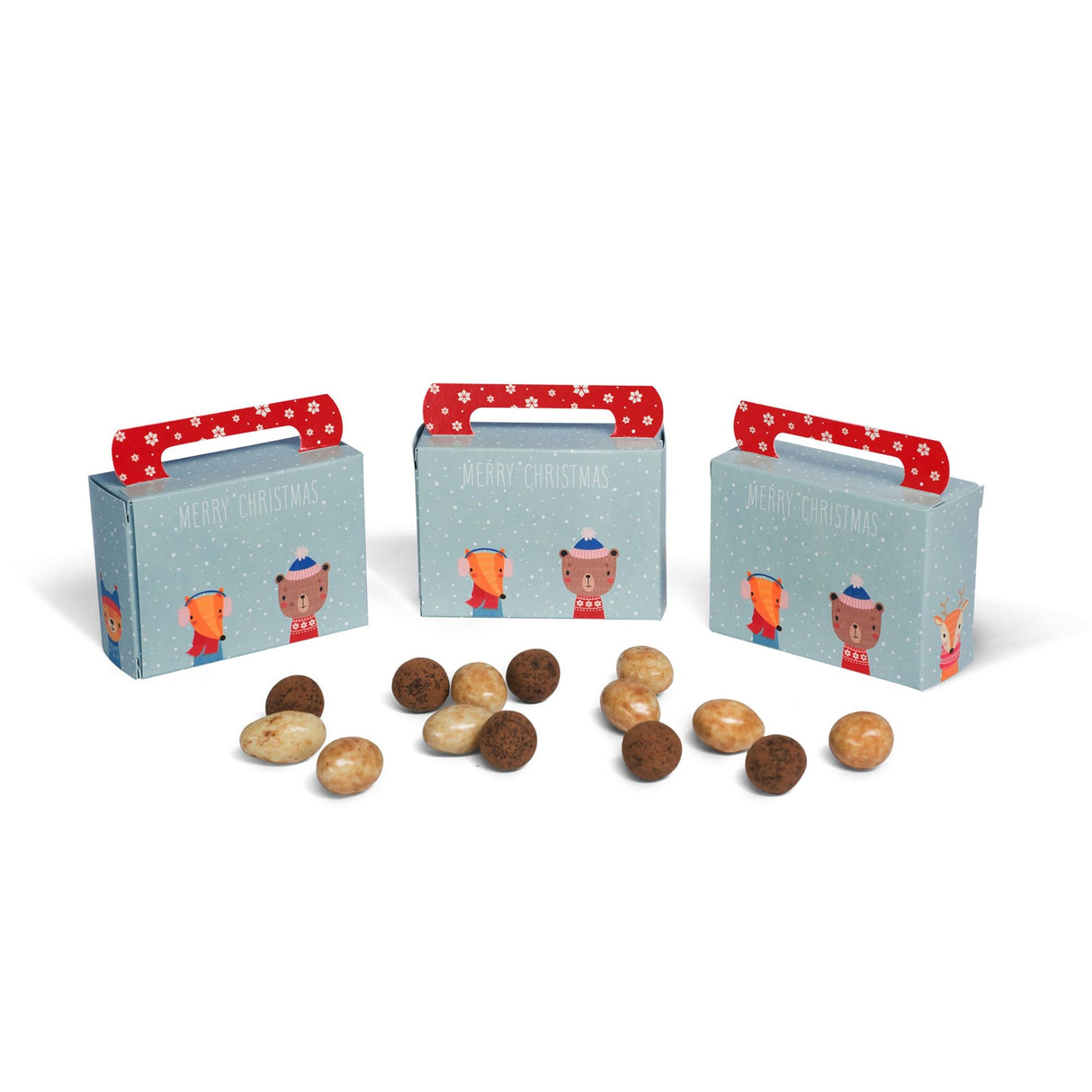 Winter Friends 1 - Tote Box - (1/4 lb) 2-1/2 x 1-5/16 x 3-3/8"